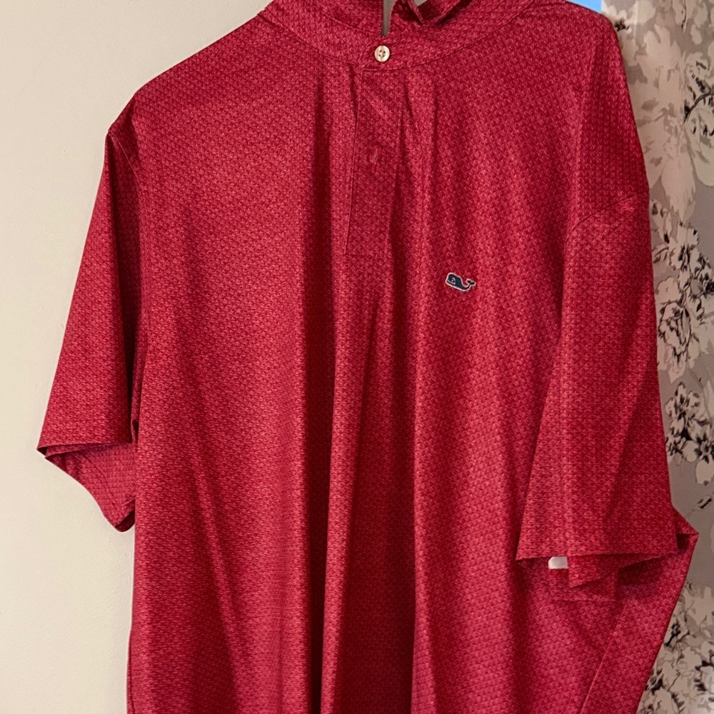 Vineyard Vines Red Polo Shirt